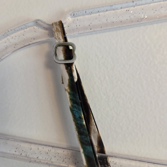 NATORI Zebra Animal Print Slip Dress Nightgown Medium Boho Y2K - Picture 6 of 7